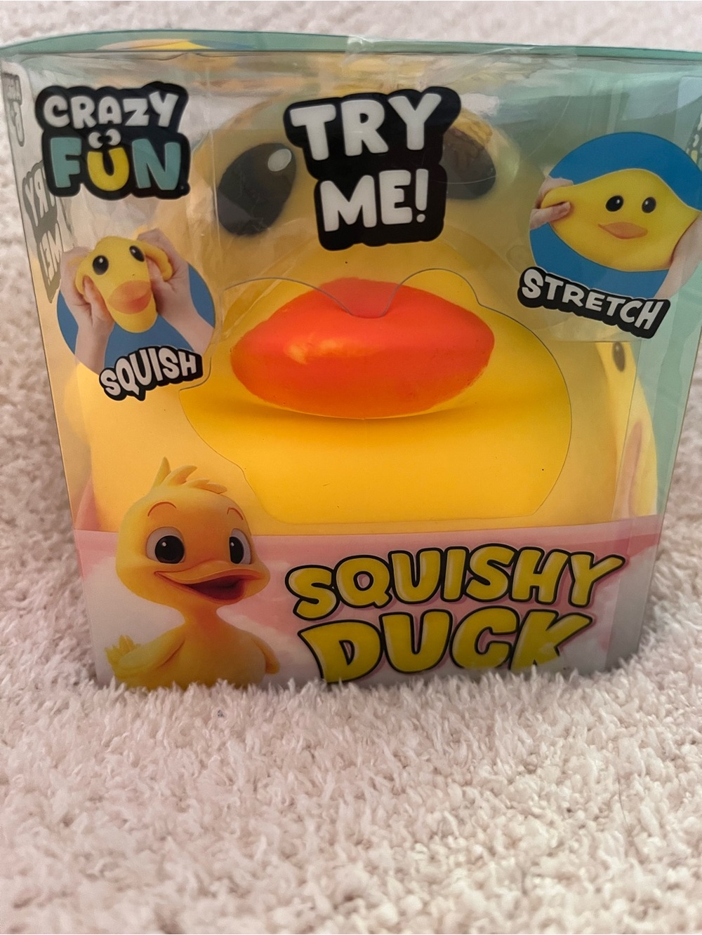 New Giant Squishy Duck  Toy - Yellow
